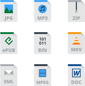 Files Types - Archive File Type Icons, HD Png Download PNG