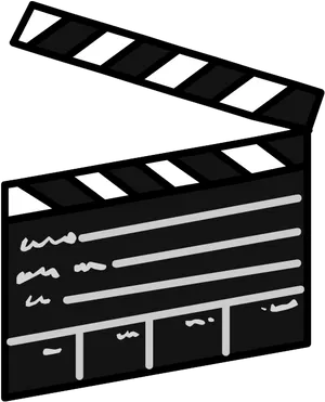 Film Clapperboard Icon PNG Image