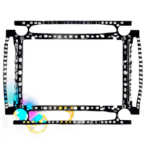 Film Frame with Sprockets PNG 06202024 PNG