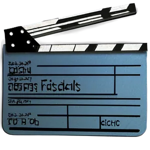 Film Slate Clapperboard Png 7 PNG Image