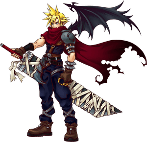 Final Fantasy Cloud Png - Cloud Final Fantasy Kh, Transparent Png PNG image with transparent background