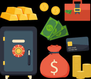 Financial Assets Illustration PNG