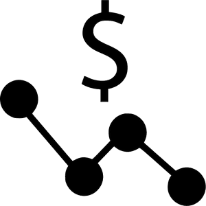 Analytics Dollar Sign Finance Money - Money Analytics Icon Free, HD Png Download PNG with transparent background