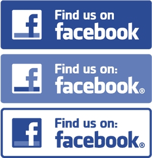 Find Us On Facebook Badges PNG image with transparent background