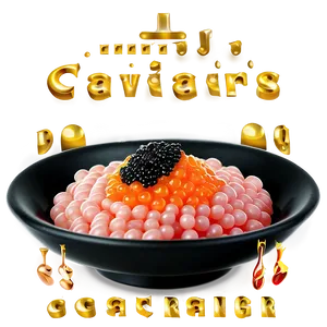 Fine Dining Caviar Png 06252024 PNG Image