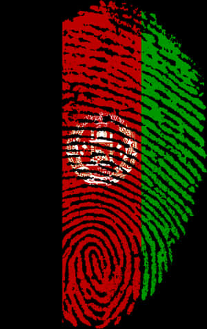 Fingerprint Flag Fusion Art PNG image with transparent background