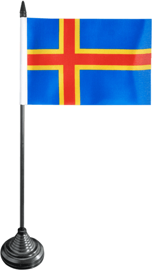 Finland Aland Islands Table Flag - Flag, HD Png Download PNG image with transparent background