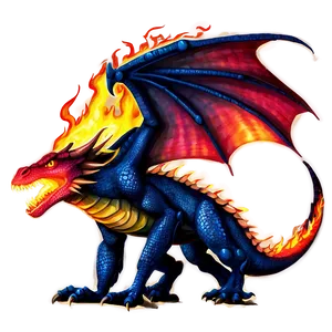 Fire-breathing Dragon Clipart Png 53 PNG Image