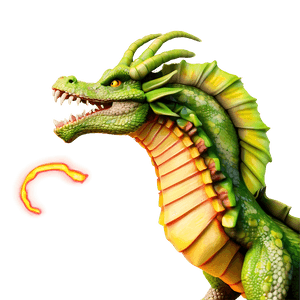 Fire-Breathing Dragon PNG hwu19 PNG image with transparent background