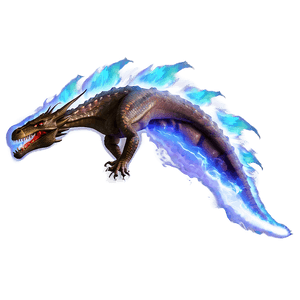 Fire-Breathing Dragon PNG qmq36 PNG image with transparent background