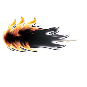 Fire Cartoon PNG fcw9 PNG