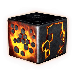 Fire Cube PNG 24 PNG