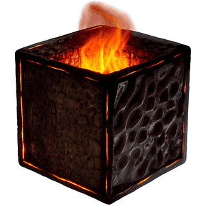 Fire Cube PNG ovw PNG