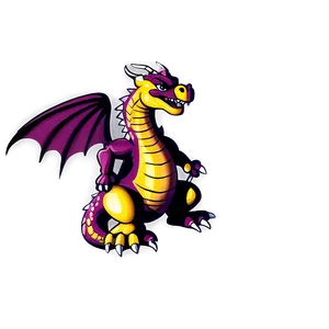 Fire Dragon Cartoon Png Oia6 PNG Image