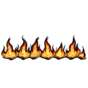 Fire Glow Border Png 74 PNG Image