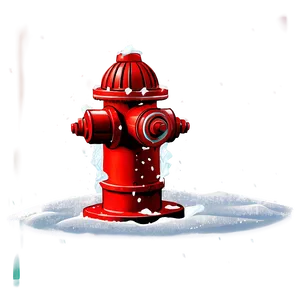 Fire Hydrant In Snow Png Fmb PNG Image