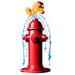 Fire Hydrant Spray Png Gjc PNG Image