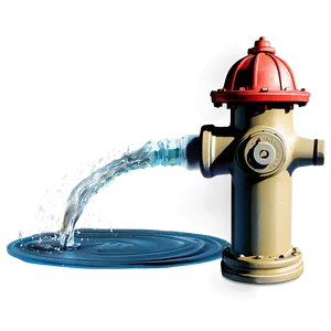 Fire Hydrant Water Flow Png 92 PNG Image