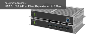 Fire N E X T5000 Plus U S B Fiber Repeater PNG Image