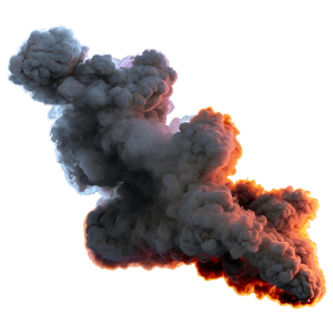 Fire Smoke Effect PNG lnd PNG