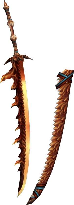 Fire Sword Png - Monster Hunter Fire Sword, Transparent Png PNG image with transparent background