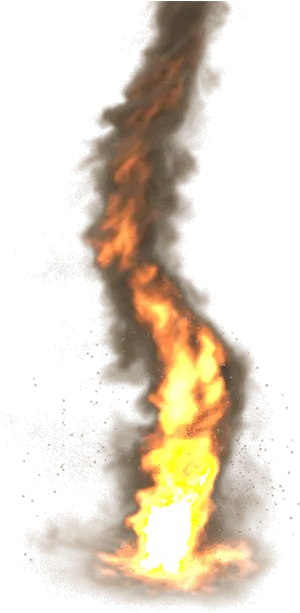 Fire Tornado Graphic PNG Image