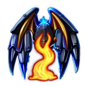 Fire Wing Png Ptk66 PNG Image