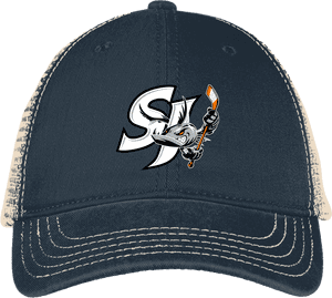 Firefighter District Mesh Back Cap'Class='lazyload', HD Png Download PNG image with transparent background