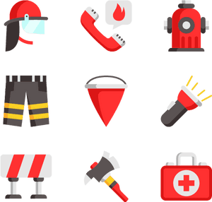 Firefighter Icons, HD Png Download PNG image with transparent background