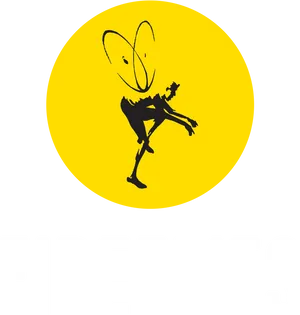 Fireflies Logowith Guitar Playing Insect PNG Image