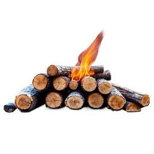 Firewood In Fireplace Png Sno PNG Image