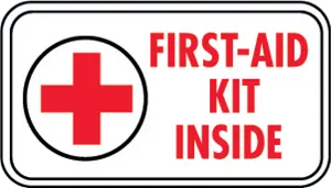 First Aid Kit Inside Sign PNG Image