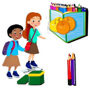 First Day School Activities PNG jkx PNG
