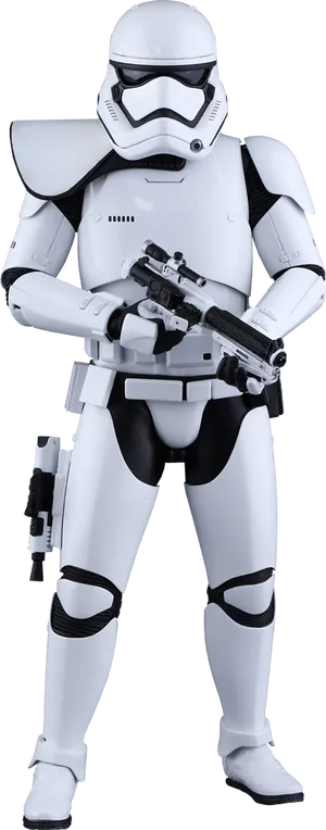 First Order Stormtrooper Pose PNG Image