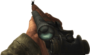Cod Waw M1 Garand Sniper Scope - M1 Garand Scope World At War, HD Png Download PNG