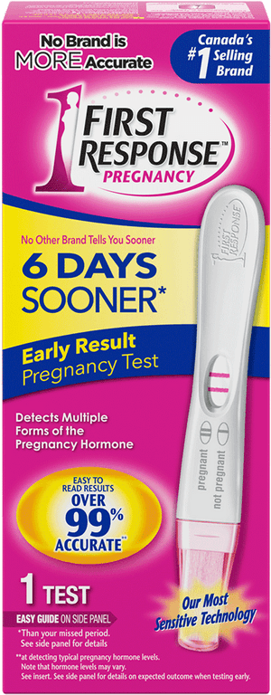 First Response Early Result Pregnancy Test - Pregnancy Test, HD Png Download PNG with transparent background