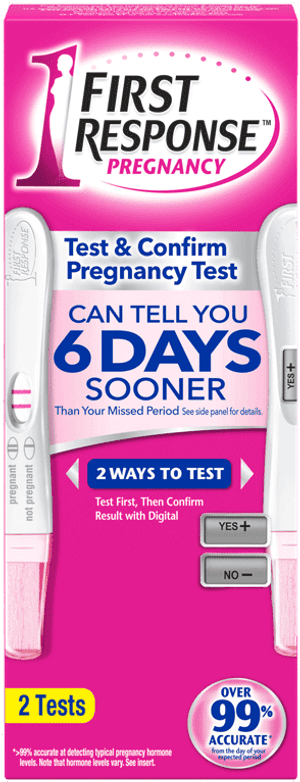 First Response Pregnancy Test Cvs, HD Png Download PNG with transparent background