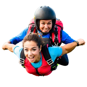 First Time Skydiving Png Mhq PNG Image