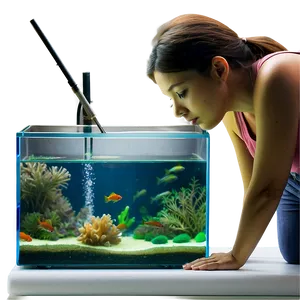 Fish Tank Maintenance Png Idh PNG Image