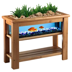 Fish Tank Stand Png Gme64 PNG Image