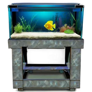 Fish Tank With Fish Png Ksc48 PNG Image