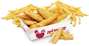 Fishand Chips Fast Food Meal PNG Image