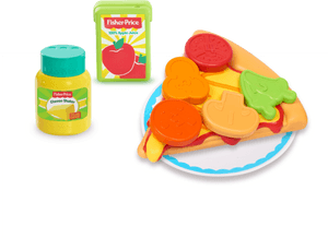 Fisher Price Pizzaset - Fisher Price Stretchy Pizza Review, HD Png Download PNG with transparent background