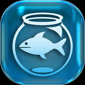 Fishin Bowl Icon PNG image with transparent background