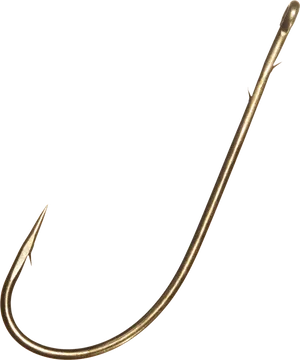 Fishing Hook Single Barbed PNG Image