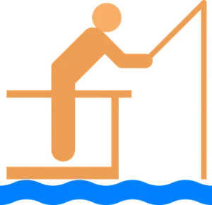 Fishing Icon Pictogram PNG Image