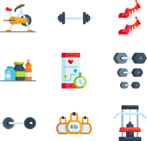 Gym Equipment - Exercise Equipment PNG image with transparent background