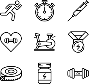 Fitness Icon Transparent Background, HD Png Download PNG image with transparent background