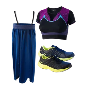 Fitness Outfit Selections Png Vgu PNG Image