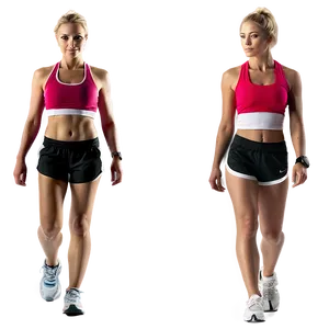 Fitness Woman Walking Png 76 PNG Image